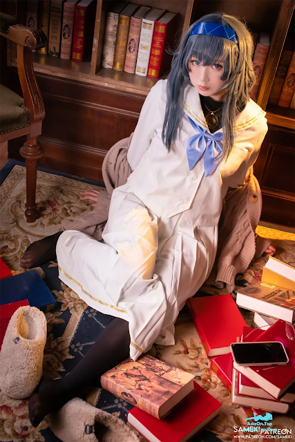 Coser@Sameki – ブルーアーカイブ ウイ | Coser@Sameki – Blue Archive UI